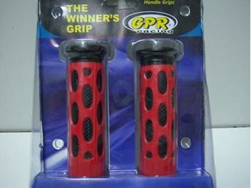 Picture of HANDLE GRIP 230425 CLOSED BLACK RED GPR