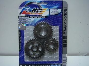 Picture of SPROCKET GEAR CRYPTON X135 SET 1,2,4 RACING FAITO