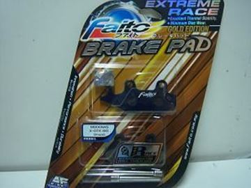 Picture of DISC PAD XCITE130 GOLD EDITION FRONT RACING FAITO !