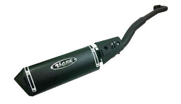 Picture of MUFFLER CRYPTON R115 TRIOVAL BLACK BLADE