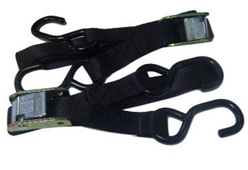 Picture of TIE DOWN STRAP BLACK SANGLES 2 PCS/SET