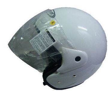 Picture of HELMET 506 OPEN L WHITE ZEUS