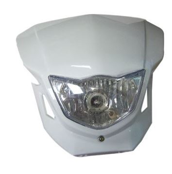 Picture of HEAD LIGHT ENDURO YP-00-04 WHITE ROC