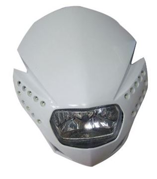 Picture of HEAD LIGHT ENDURO YP-00-08 WHITE LED DOD ROC