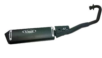 Picture of MUFFLER CRYPTON X 135 TRIOVAL BLACK BLADE