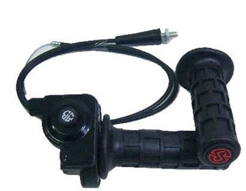 Picture of GRIP COMP THROTTLE UNIVERSAL ΜΑΥΡΟ KDJ-007 ROC