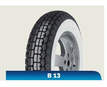 Picture of TIRES 350 08 B13 SCOOTER WHITE LINE SAVA-MITAS 505996