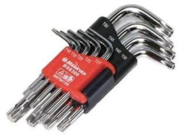 Picture of 9PC MAGNETIC TX-STAR KEY SET BS6300 BIKESERVICE