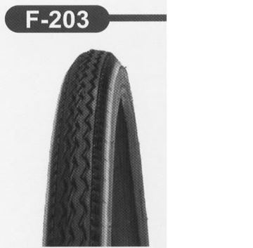 Picture of TIRES BICYCLE 700 28C F203