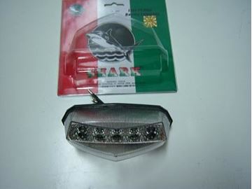 Picture of TAIL LIGHT HWD 01 LED CLEAR RED ROC