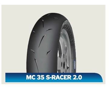 Picture of TIRE 100/90-12  MC-35 S-RACER 2.0 (49P,SOFT,,TL*,F/R,)