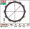 Picture of DISK CLUTCH MCC205-7 KLE500 SET TRW LUCAS