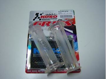 Picture of HANDLE GRIP 125MM CLEAR KOSO