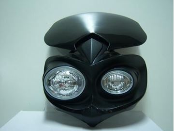 Picture of HEAD LIGHT ENDURO YGH00542 CARBON ROC