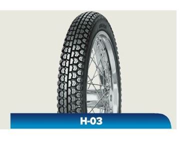 Picture of TIRE 3.00-18 H-03 (52P,,,TT,F/R,)
