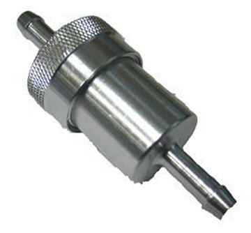 Picture of FUEL FILTER METALIC CHROME SHARK TAIW