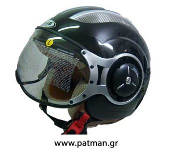 Picture of HELMET 218 OPEN S BLACK PERLA ZEUS