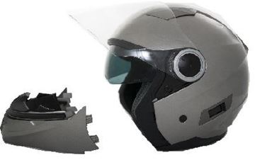 Picture of HELMET MULTIPURPOSE FLIP UP M TITANIUM LEM