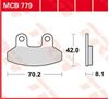 Picture of DISK PAD MCB779 TRW LUCAS F306