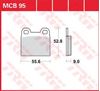 Picture of DISK PAD MCB95 TRW LUCAS F57