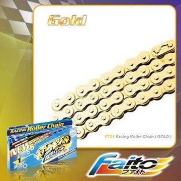 Picture of CHAIN RACING 428H 110L GOLD FAITO