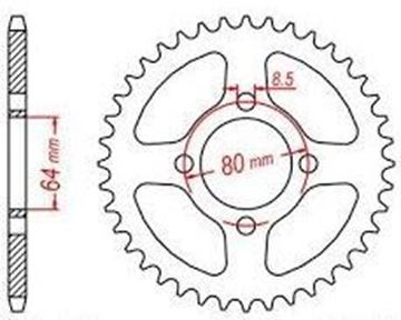 Picture of SPROCKETS REAR 834 37Τ PBR