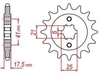 Picture of SPROCKET FRONT 294 14T SHARK