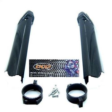 Picture of FRONT FORK COVER BZ-02 ENDURO-CROSS BLACK DOD ROC