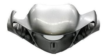 Picture of COVER FRONT HANDLE Z125 SLVER MAL