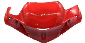 Picture of COVER FRONT HANDLE Z125 RED MAL