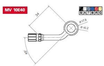 Picture of CONNECTOR VARIOFLEX MV10E40G GOLD