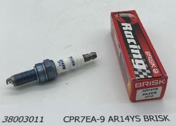 Picture of SPARK PLUG CPR7EA-9 AR14YS RACING SILVER BRISK