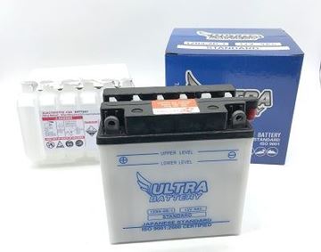 Picture of BATTERIES 12N9 4B1 WITH ACID FLUIDS ULTRA