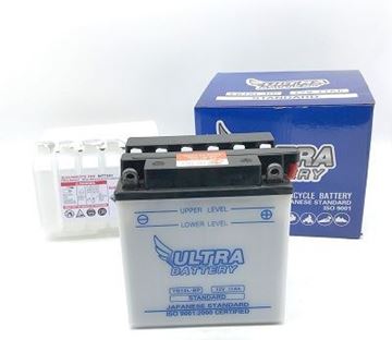 Picture of BATTERIES YB10L BP YB10L B  WITH ACID FLUIDS ULTRA