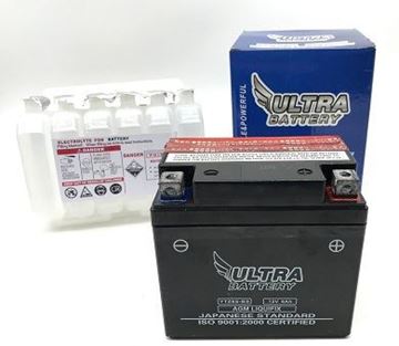 Picture of BATTERIES YTZ6 BS WITH ACID FLUIDS ULTRA
