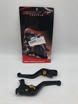 Picture of LEVER W/ADJUSTER BMW F800 F650 GS BLACK SET RIDE IT