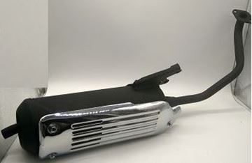 Picture of MUFFLER GY6 BLACK MOBE
