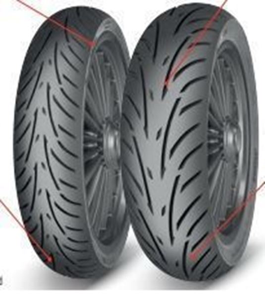 Picture of TIRES 90/80 16 TOURING FORCE SAVA-MITAS 598288,70000681