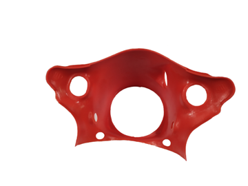 Picture of COVER HANDLE UNDER C50C RED TAIW