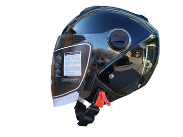 Picture of HELMET 617 OPEN L BLACK