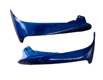Picture of COVER LEG SHIELD SUPRA SET BLUE STRONG INDO