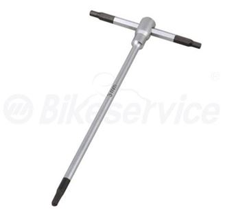 Picture of T-HANDLE HEX WRENCH 3MM X 125MM BSG01685-03 BIKESERVICE
