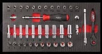 Picture of 1/4'' DRIVE SOCKET TOOL SET BS80071 BIKESERVICE