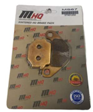 Picture of DISK PAD MS67 GOLD METAL MHQ