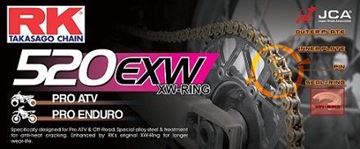 Picture of CHAIN 520EXW 114L O RING RK