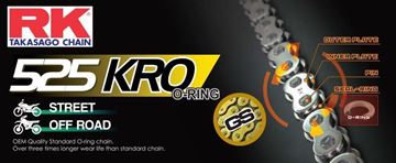 Picture of CHAIN 525KRO 108L GS  O RING RK
