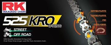 Picture of CHAIN 525KRO 108L  O RING RK