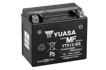 Picture of BATTERIES YTX12 BS BLACK YUASA