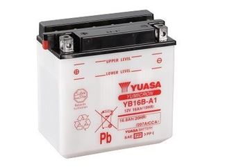 Picture of BATTERIES YB16B A1 WITH ACID FLUIDS YUASA