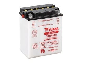 Picture of BATTERIES YB14 A2 WITH ACID FLUIDS YUASA TAIW